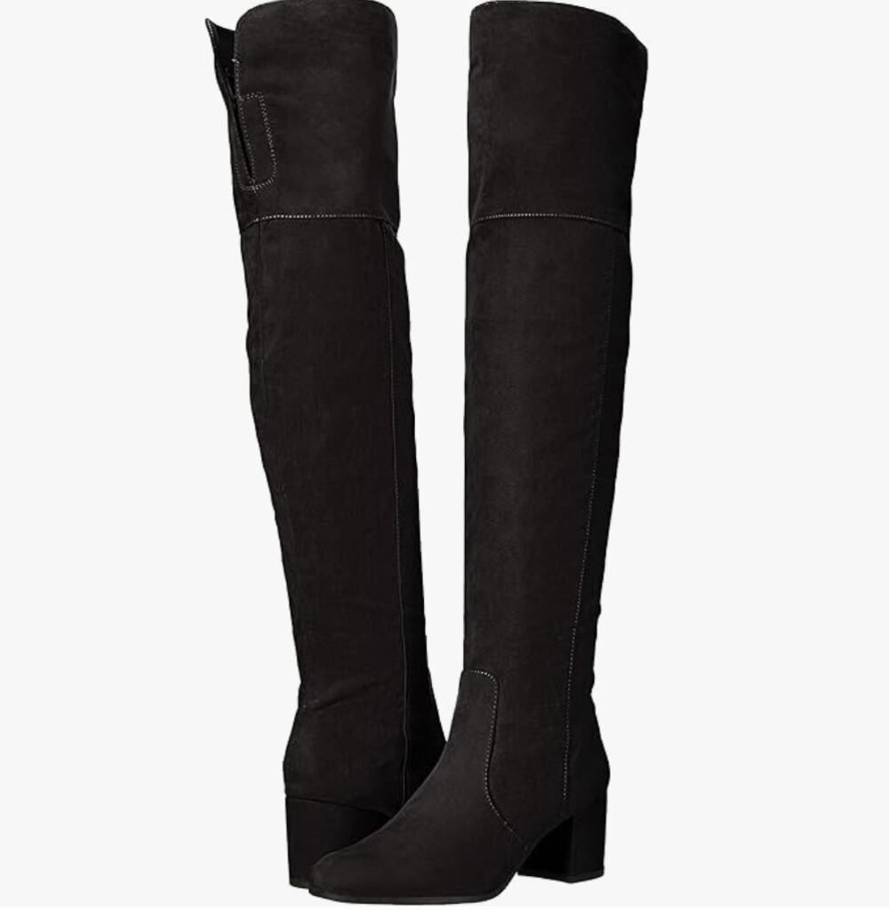 Circus by Sam Edelman Vivica OTK Boots 10 Black NWT Over the Knee Tall Glam